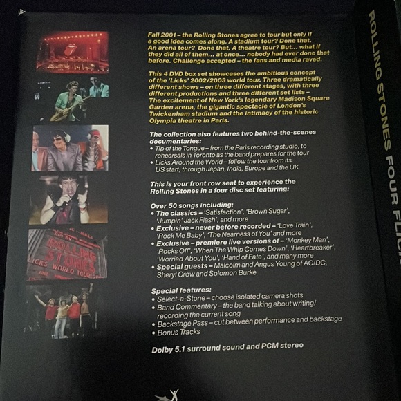Rolling Stones Four Flicks DVD - Picture 4 of 5
